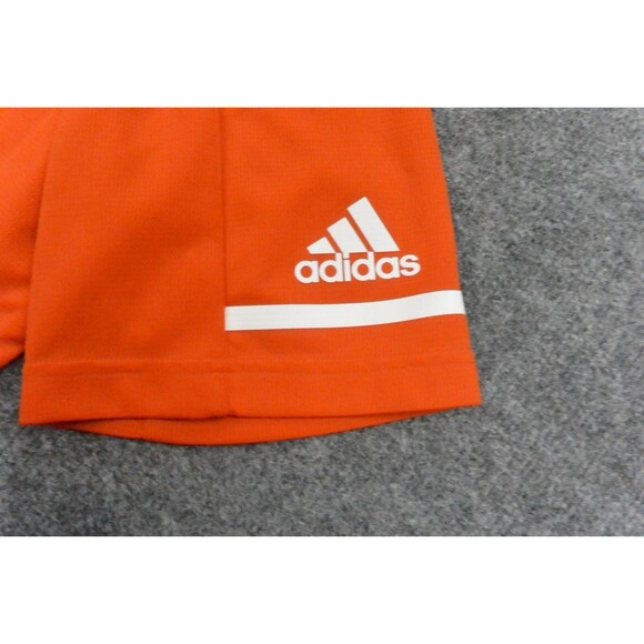 Adidas Polo Shirt Mens Med Orange Mercer Bears NCAA Short Sleeve‎ - Picture 5 of 10